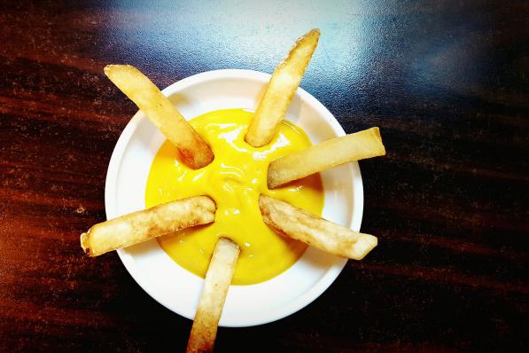 frites moutarde