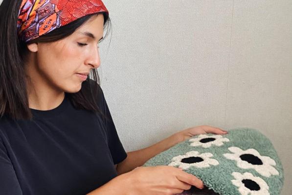 Chehrazad Berkani tapis