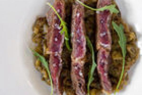 auberginekaviaar entrecote