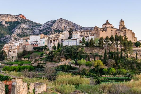 Village de Tivissa en Catalogne