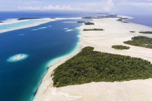 Reserve de Widi en Indonesie