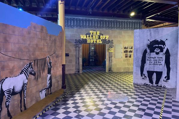 musee Banksy Bruxelles rue de Laeken World of Banksy