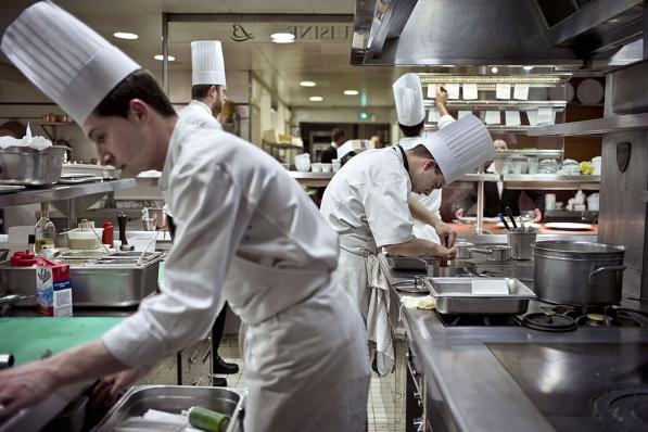 cuisine du Relais Bernard Loiseau à Saulieu