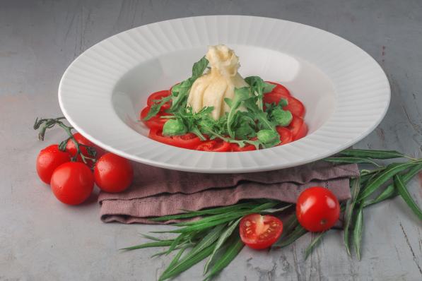 burrata tomaat