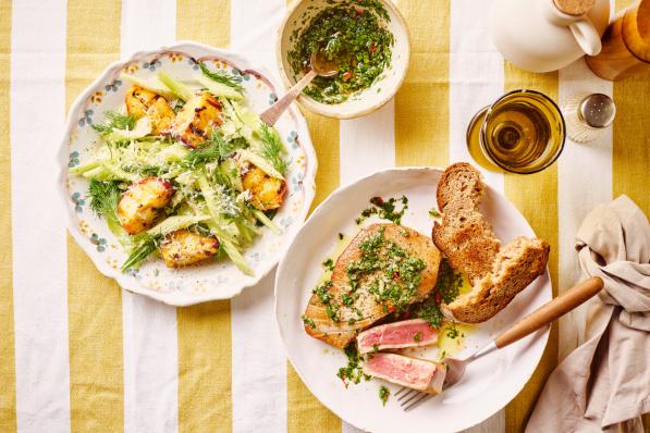 tonijn chimichurri