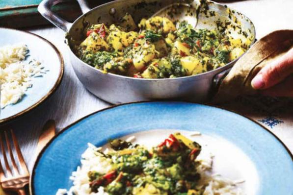 Saag aloo