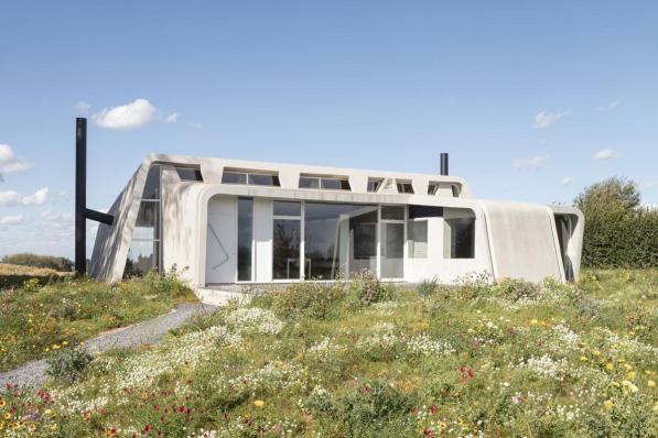 La maison Roelants, à Lennik de l architecte belge Willy Van Der Meeren