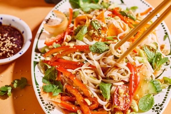 recepten voor noedelsalade