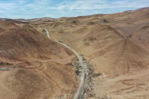 Atacama desert pollution