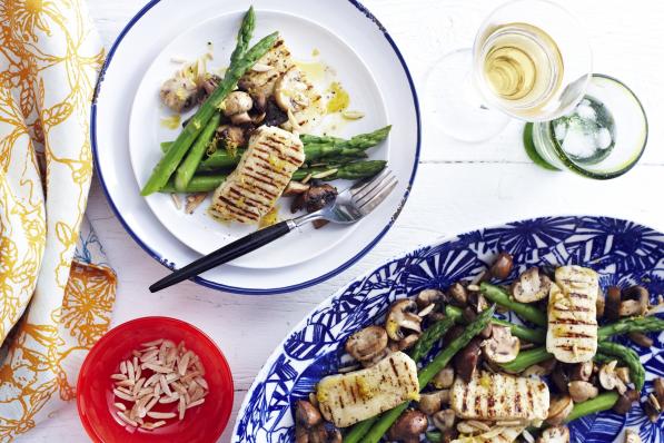 recepten met halloumi