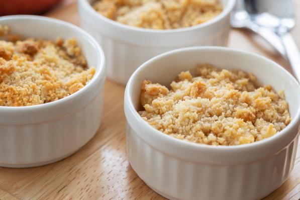 crumble appel peer