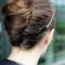 Chignon banane