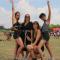 Chiara (19), Imani (19), Cynthia (18) en Ana (19)