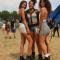 Delila (21), Hannah (20) en Zeina (20) uit Egypte