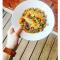 5. Kip met quinoa, groentjes en pindasaus