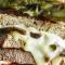 Croque met brie en boschampignons