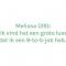 Melissa (29) – € 1.800