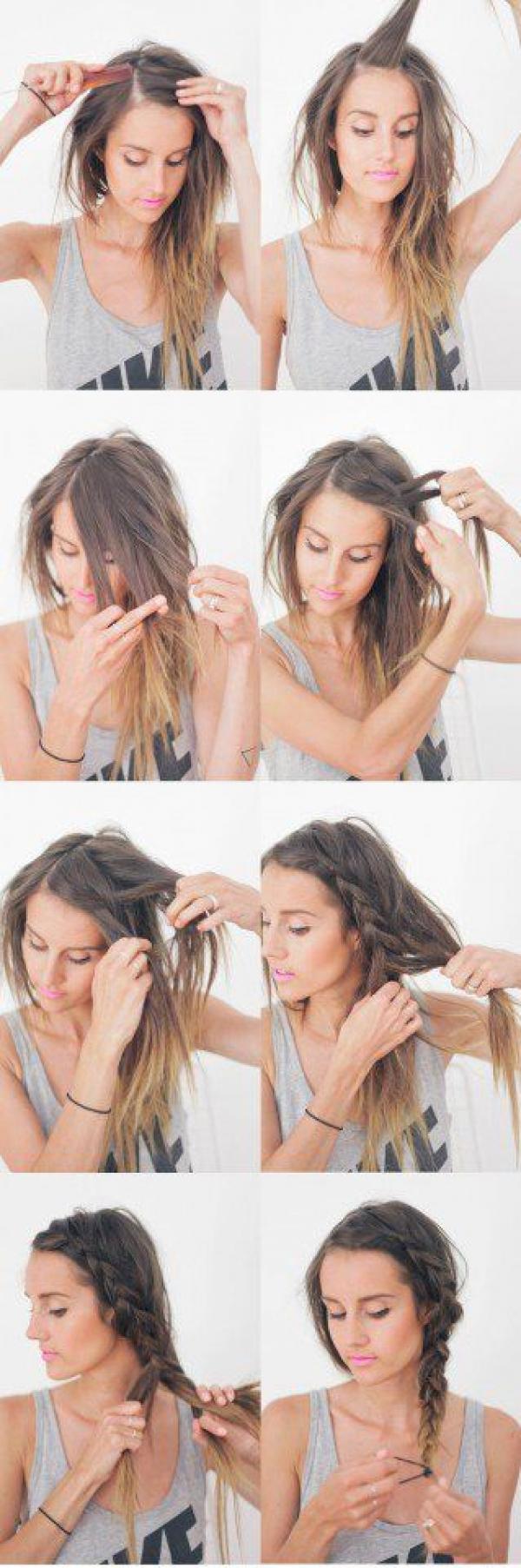 Idée De Coiffure Pour Le Collège 10 coiffures faciles pour des matins sans prise de tête - Gael.be