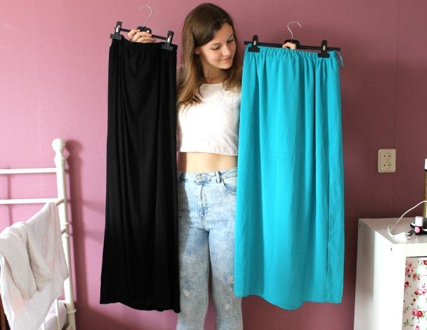 How to wear: maxi skirt