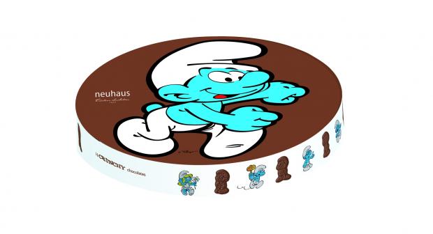 Smurfen van chocolade