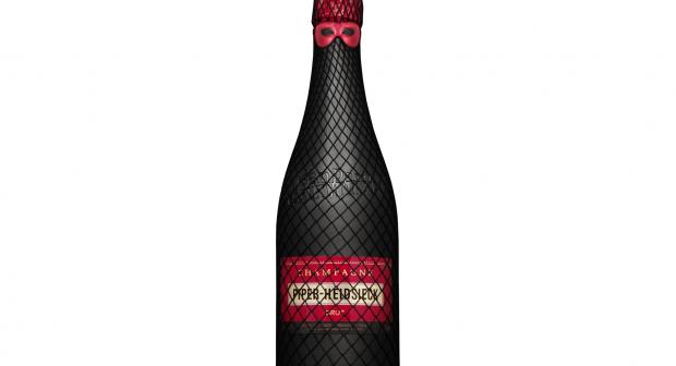 Champagne in een sexy kleedje