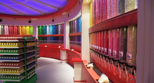 Londense M&amp;M's Store is grootste ter wereld