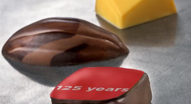Pralines voor 125 jaar Coca-Cola
