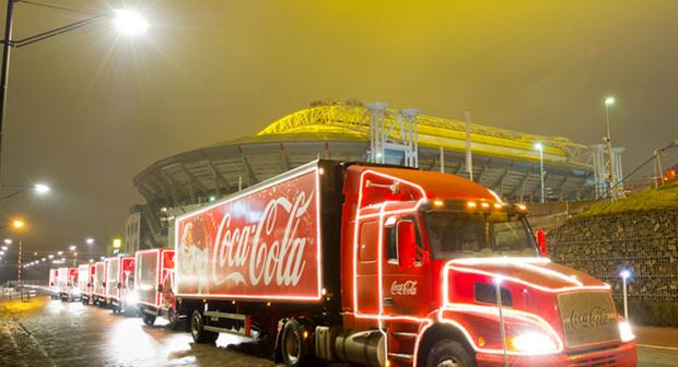Coca-Cola kerstkaravaan start in Planckendael