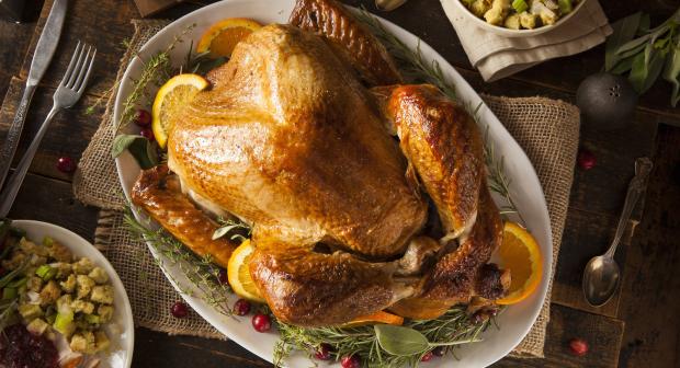 3 x feestelijke kalkoen
