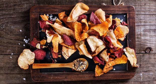 Zelf maken: gezonde groentechips
