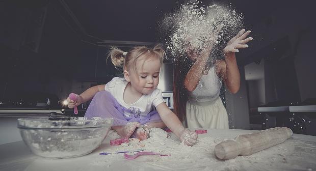 Cake bakken met de kleinsten