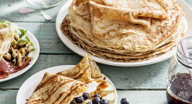 Maak je eigen pannenkoekenmix en bakken maar!