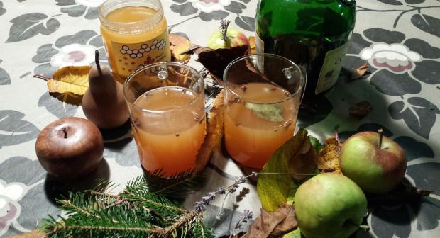 De appelsap-glühwein van Persmobiel