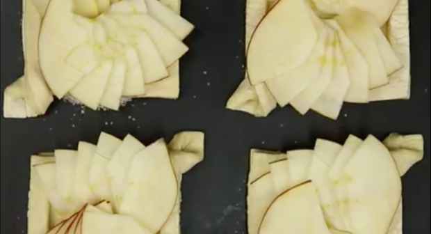 Comment faire des tartelettes aux pommes caramélisées? (vidéo)