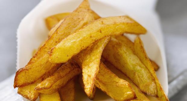 Met frietjes is het feest!