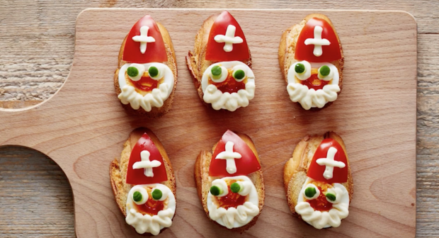 Saint-Nicolas et Père Fouettard à manger! (vidéo)