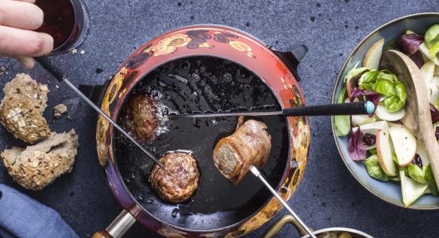 Feestelijke fondue