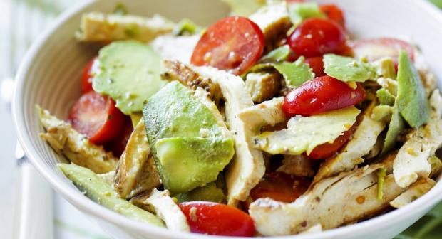 Perfecte combo: avocado & kip