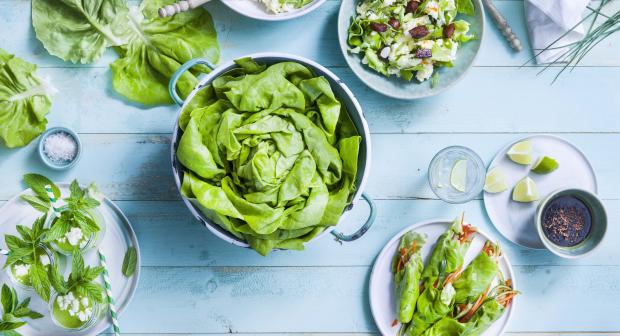 Dit doe je met de vele sla en tomaten uit je tuin