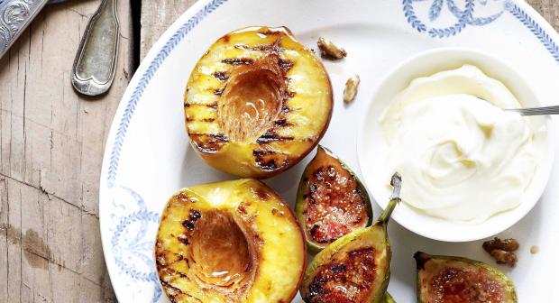 Smullen van fruit in september