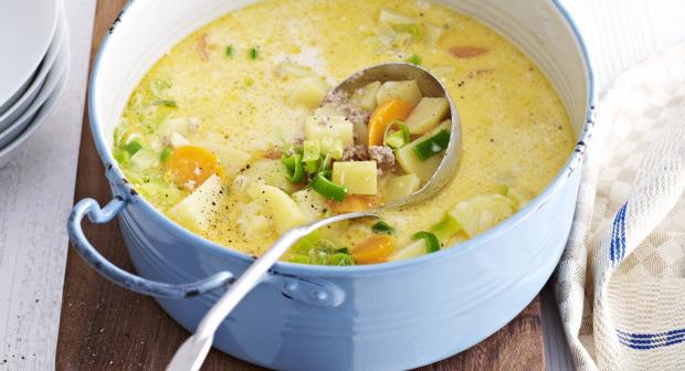 Hoe maak je soep zonder mixer?