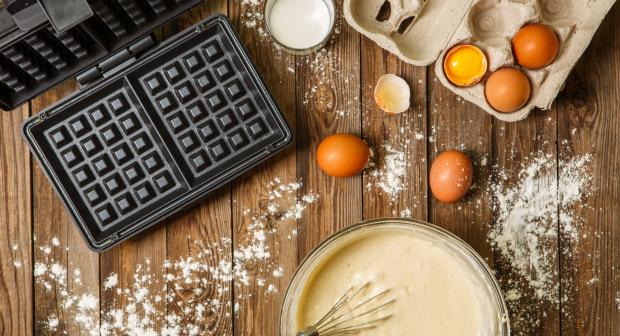 Wat heb je nodig om wafels te bakken?