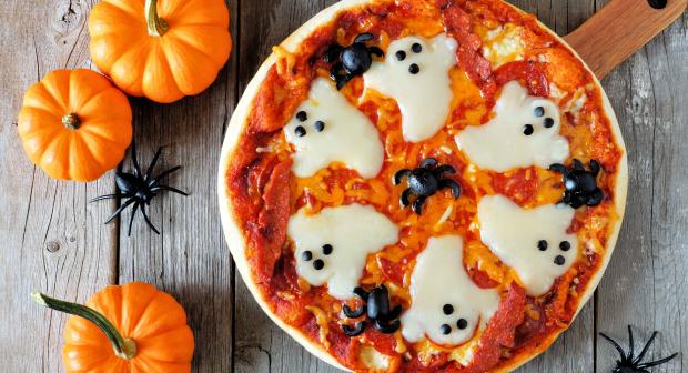 Halloween: recept voor spookjespizza