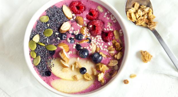 Zo maak je zelf een smoothie bowl
