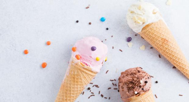 Ces glaces sont trop belles pour être mangées