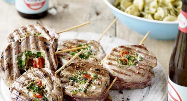 18x vlees op de barbecue