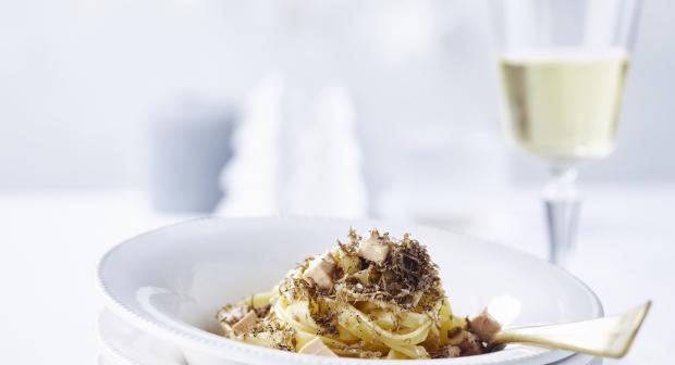 Het ultieme recept van Piet Huysentruyt: pasta met truffel