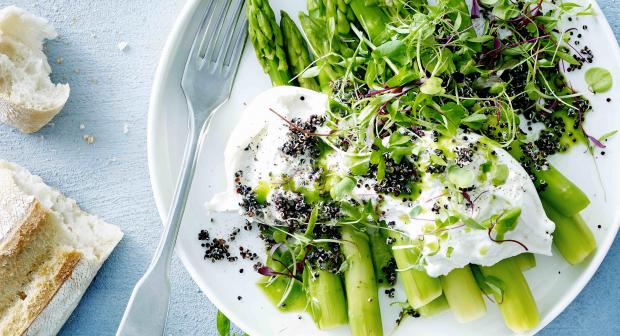 26 recepten met groene asperges
