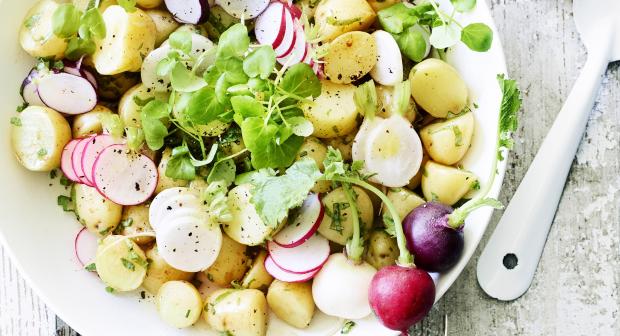 14x genieten van gezonde aardappelsalade