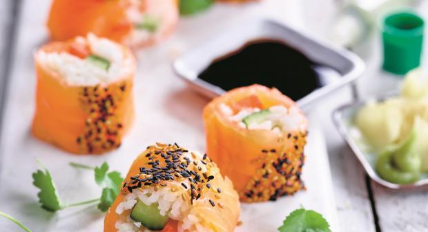 Sushi met zalm: 10 recepten die je nu wilt proberen